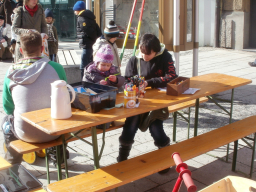 Infostand zum OB Wahlkampf